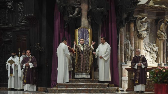 Seconda d'Avvento, Messa con l'Arcivescovo in Duomo