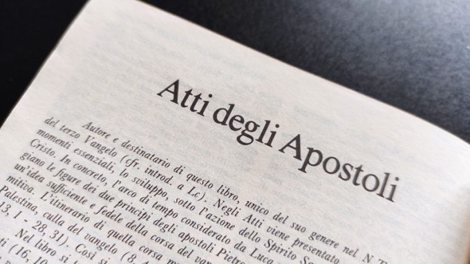 Giornate in ascolto degli Atti degli Apostoli