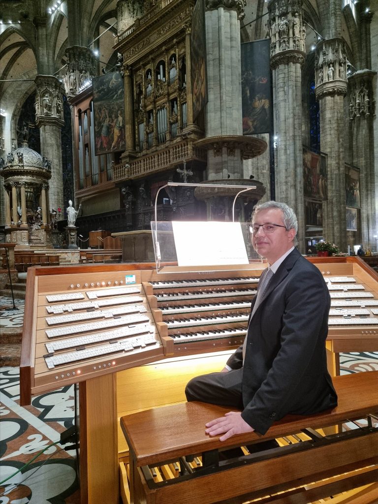 Alessandro La Ciacera, organista del Duomo di Milano 