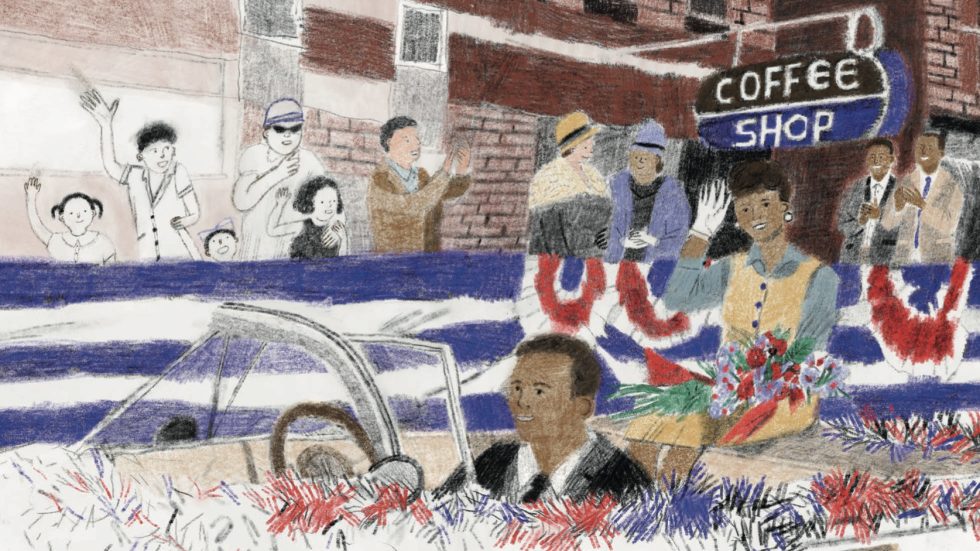 Wilma Rudolph copia Un'illustrazione dedicata a Wilma Rudolph