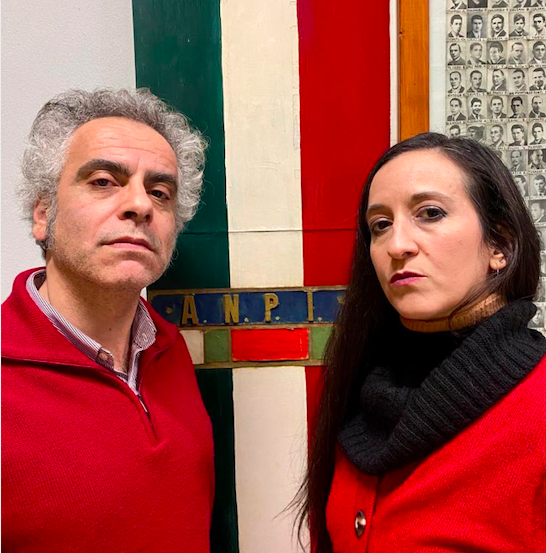 Il duo teatral-musicale Duperdu - Marta M. Marangoni e Fabio Wolf