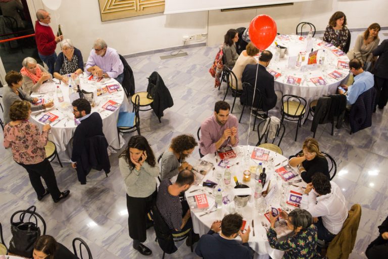 Cena dei diritti a Bologna (foto Avvocato di strada)