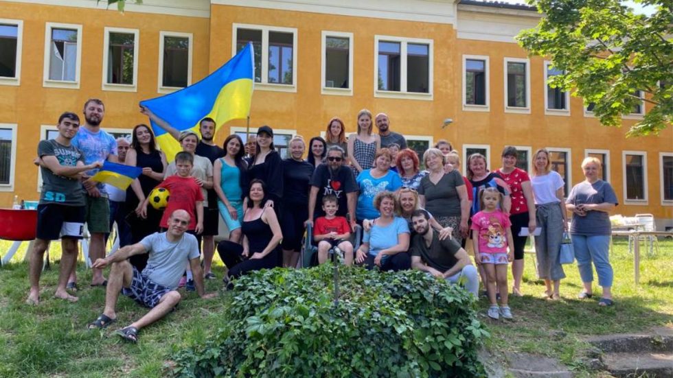 I profughi ucraini accolti a Casa Monlué