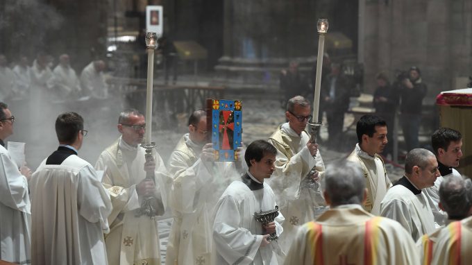 Il clero ambrosiano alla Messa Crismale