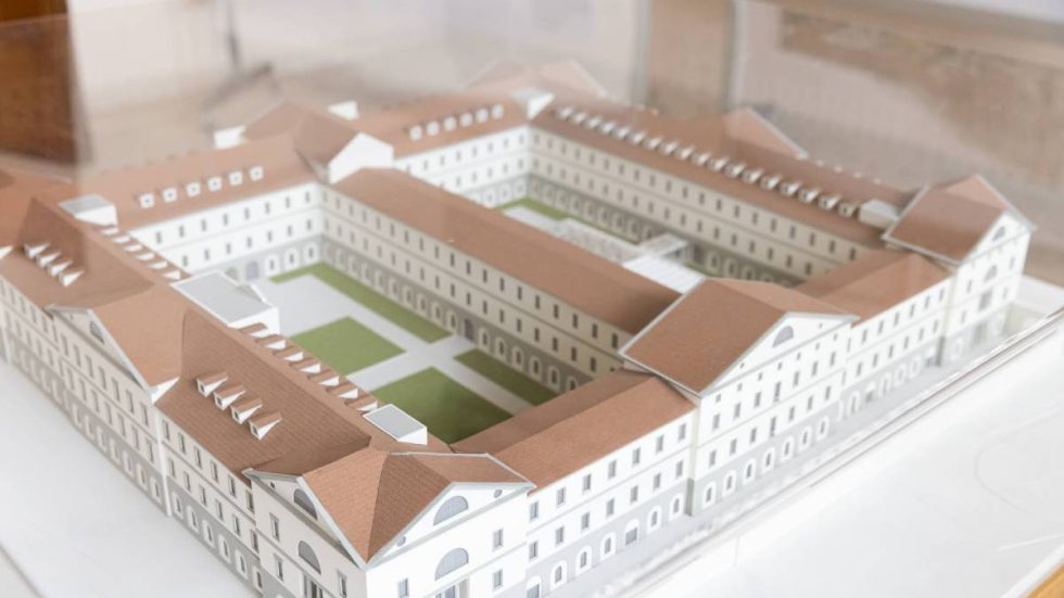 20230510_0002 (1) Il plastico del progetto (foto Università Cattolica)