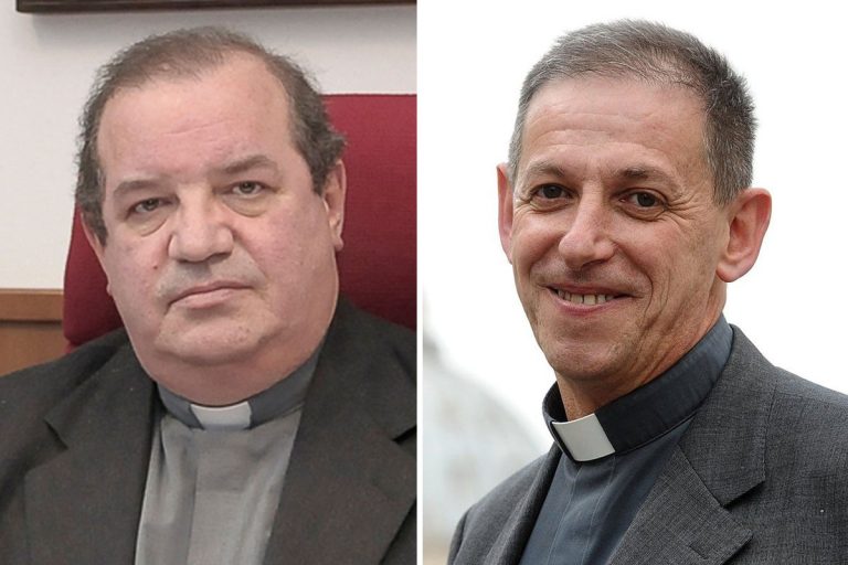 Monsignor Gianni Zappa e don Alessio Albertini