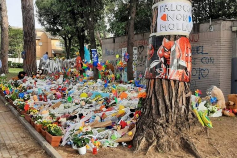 Il luogo dell'incidente (foto Ansa / Sir)