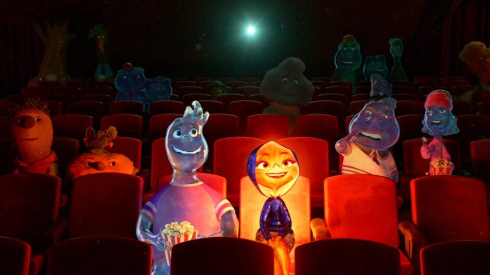 Una scena del film Elemental