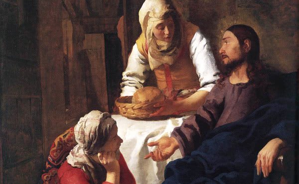 «Cristo nella casa di Marta e Maria», di Jan Vermeer, l'immagine scelta quale icona dei Cantieri di Betania