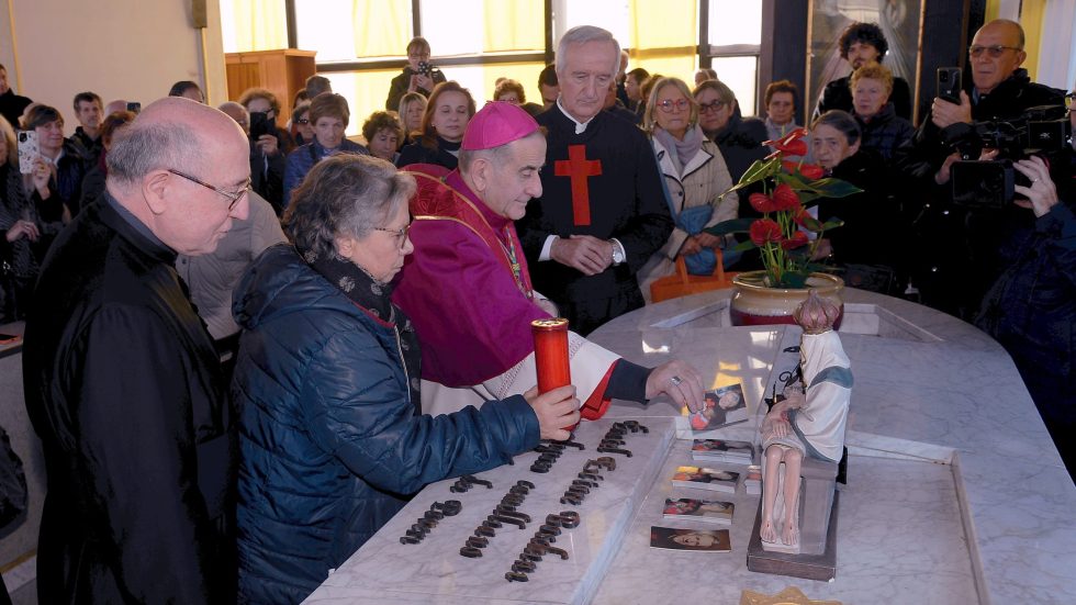 Seveso, Chiusura del Processo di Beatificazione di Fratel Ettore a Casa Betania con il Monsignor Mario DelpiniI Foto Agenzia Fotogramma
