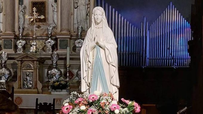 La Madonna di Lourdes arriva in Lombardia