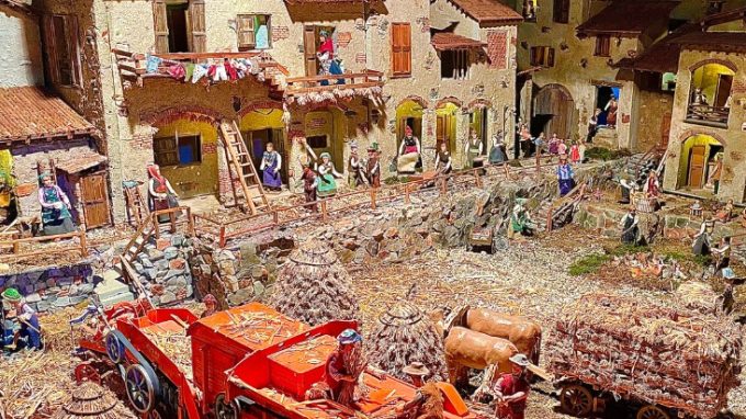 Presepe di Crevenna nel segno di San Francesco
