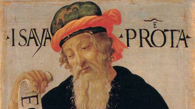 Isaia: «Nella città ostile il messaggero introduce il nome nuovo»