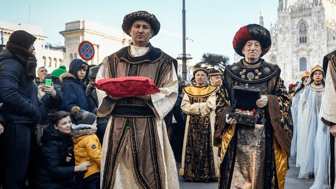 Il corteo dei Magi a Sant’Eustorgio