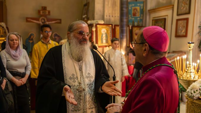 L’Arcivescovo porta il suo augurio per il Natale ortodosso in San Vito al Pasquiro