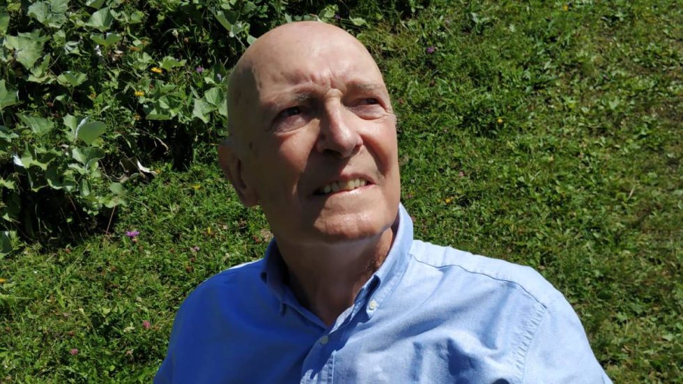 Un'immagine recente di monsignor Giovanni Giudici