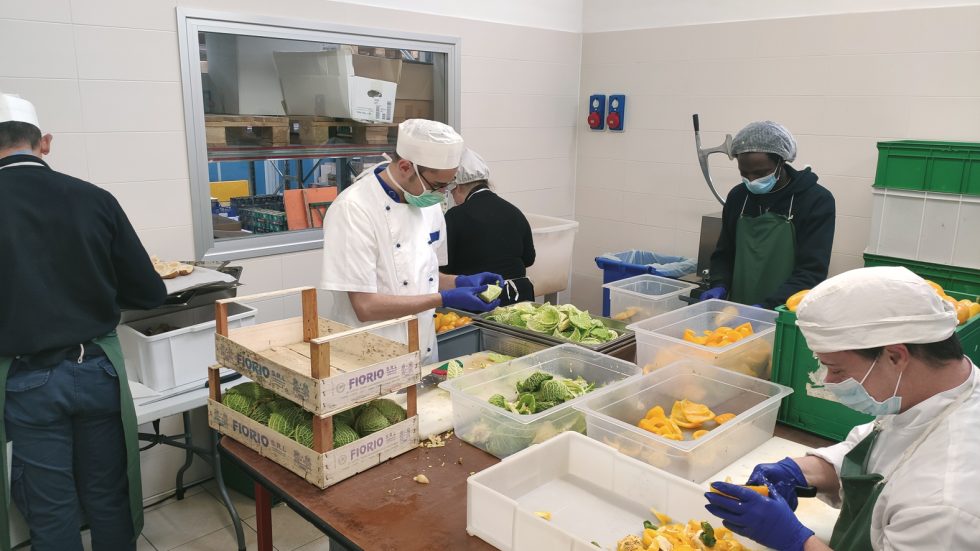 Al lavoro alla Cooperativa Il Grigio