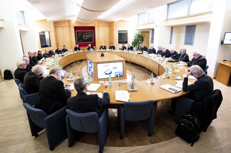 I lavori del Consiglio permanente (foto Siciliani / Gennari / Sir)