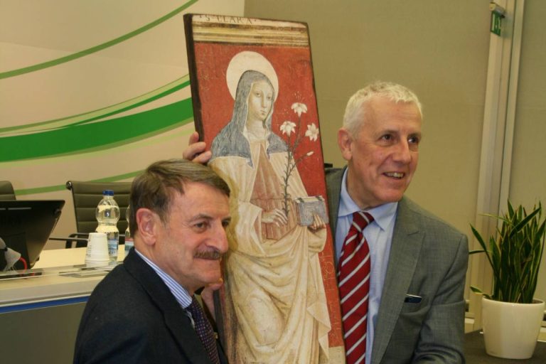 La consegna della icona