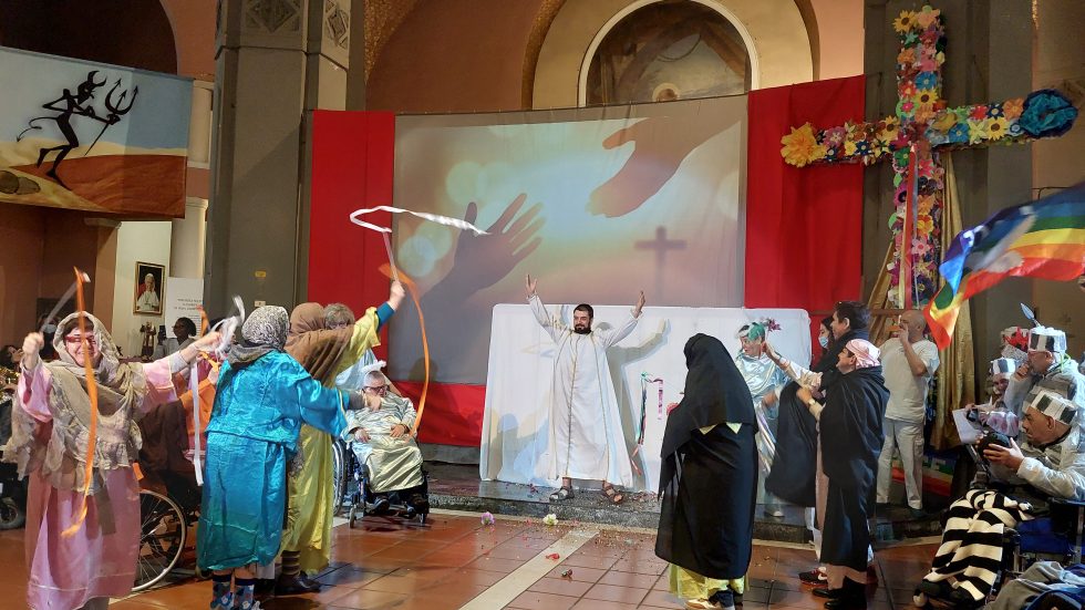 resurrezione La scena della Resurrezione