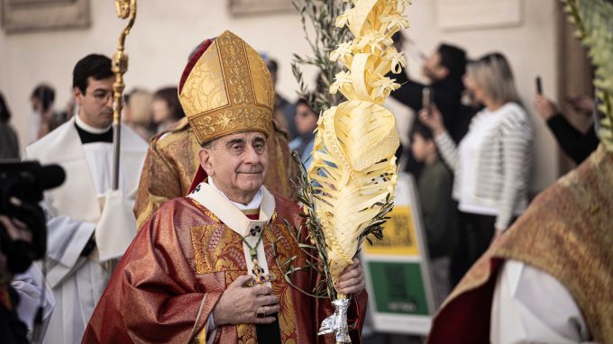 MILANO – Pontificale per la Domenica delle Palme presieduto dall’arcivescovo Mario Delpini