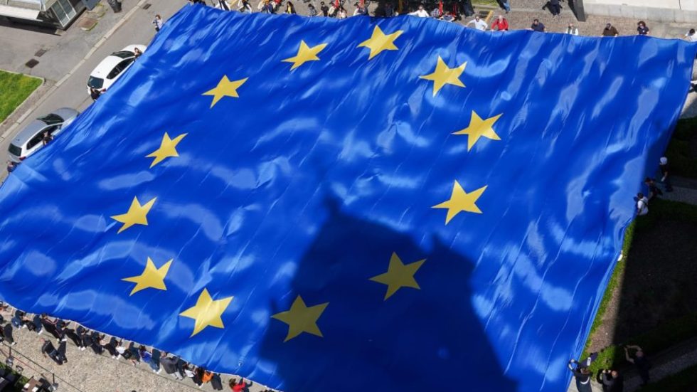 Acli Europa Un flash-mob sull'Europa organizzato dai giovani delle Acli