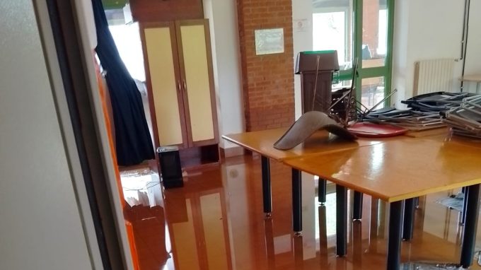 Il Ceas allagato dal Lambro