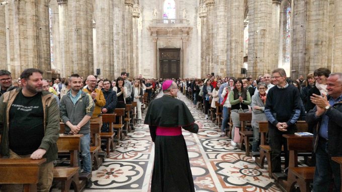 Insegnanti di religione con l’Arcivescovo in Duomo