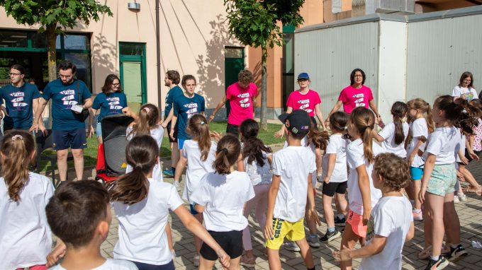 Mons. Delpini all’Oratorio di Cuggiono