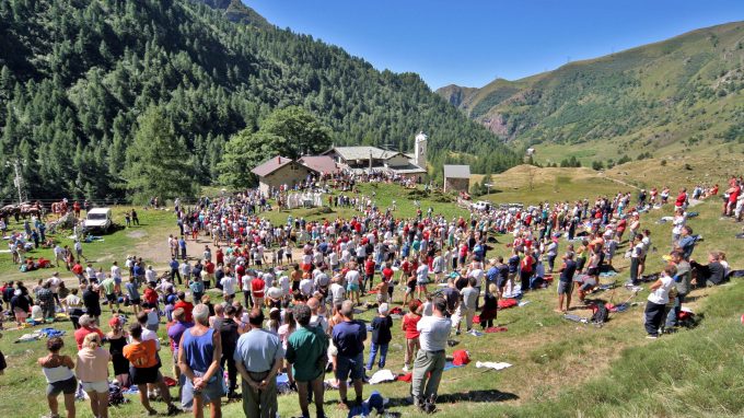 Biandino, l’Arcivescovo alla festa della Madonna della Neve