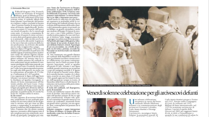 Edizione di domenica 25 agosto