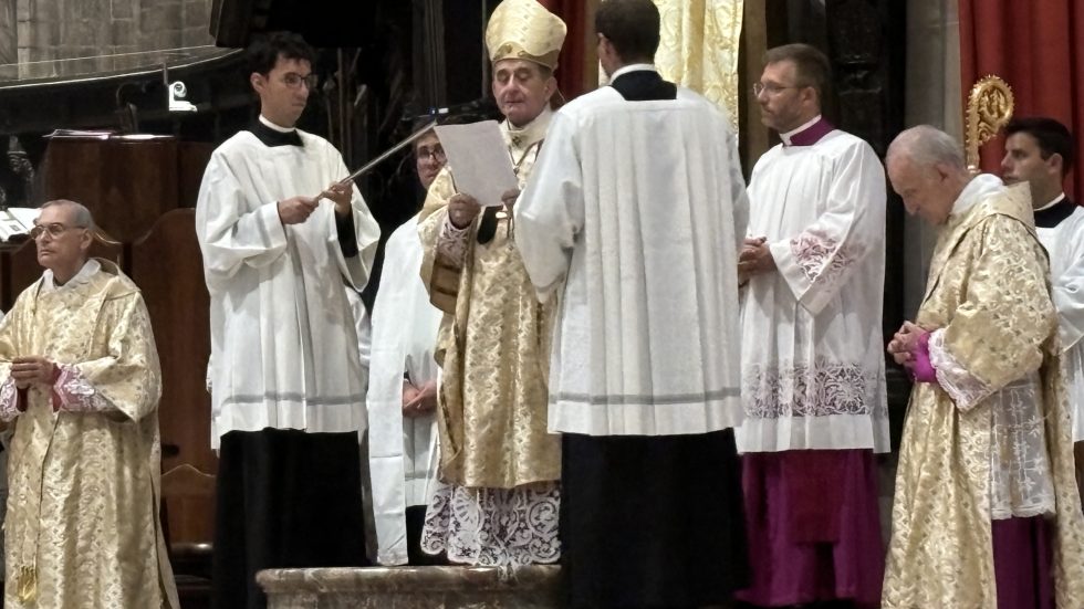 La preghiera finale dell'Arcivescovo