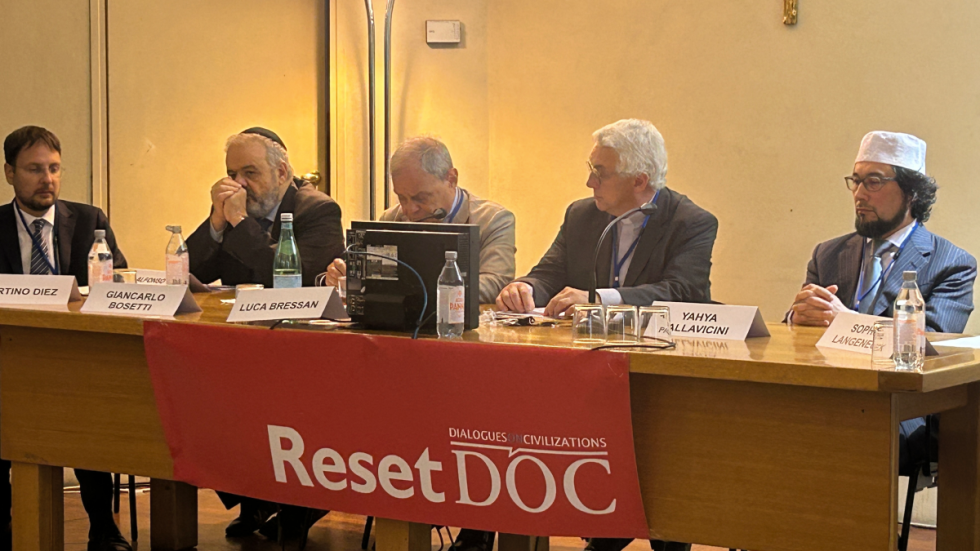 Il tavolo dei relatori