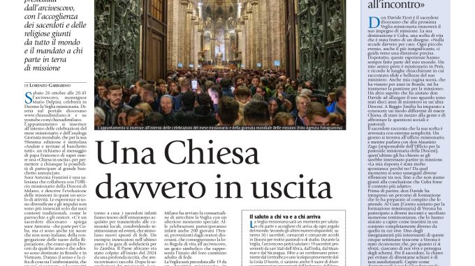 Edizione di domenica 20 ottobre