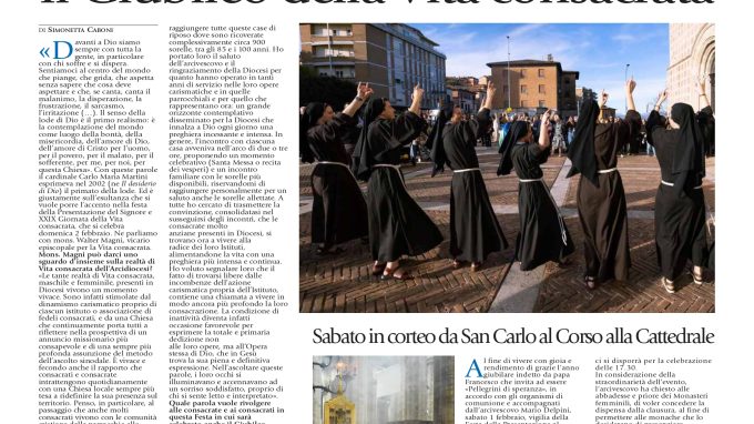 Edizione di domenica 26 gennaio