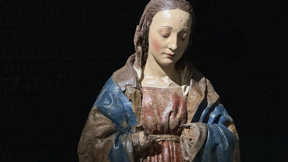 La Madonna adorante di Giovanni Antonio di Giordano (1499)