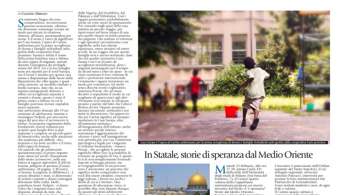 Edizione di domenica 23 febbraio