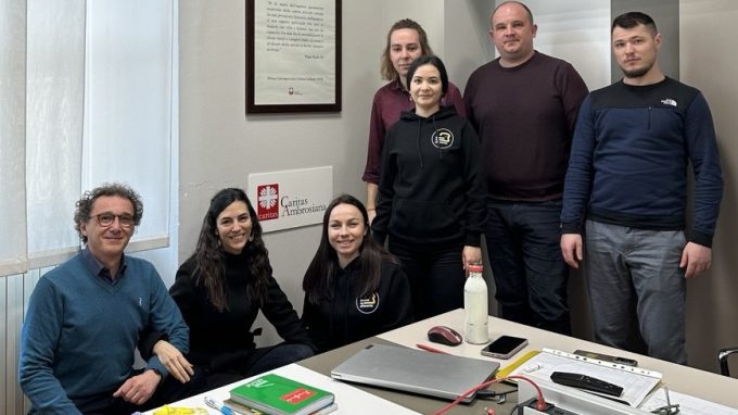 Moldavia, gli operatori del Banco Alimentare in visita a Caritas Ambrosiana