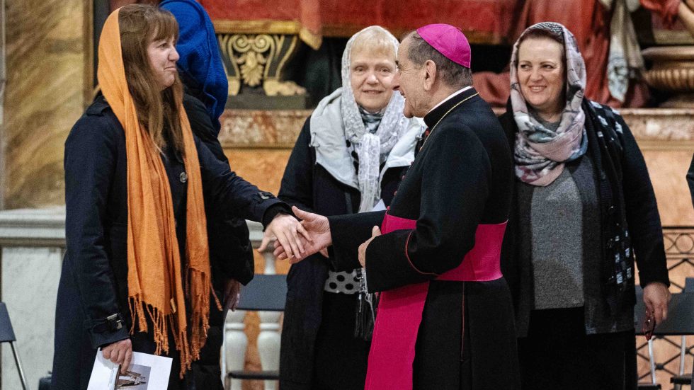 Lo scambio della pace (Agenzia Fotogramma)