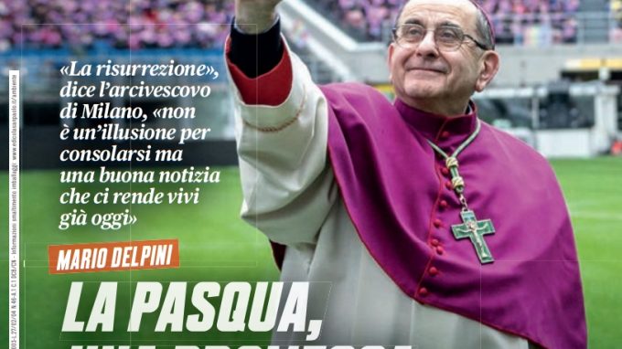 Delpini a «Credere»: «Il nostro tempo è estraneo all’inevitabilità della morte»