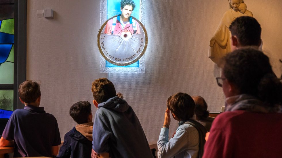 FRANCE – RELIGION – CATHOLIC – YOUTH – GEEK – CARLO ACUTIS – RELIC