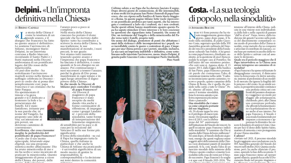 Edizione di domenica 27 aprile