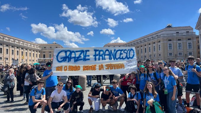 Adolescenti ambrosiani a Roma per il Giubileo