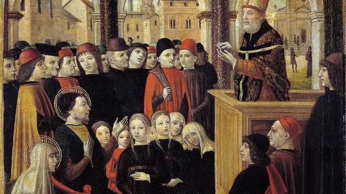 A Milano l’incontro di Agostino con Ambrogio e la sua conversione