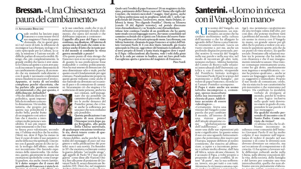 Edizione di domenica 4 maggio