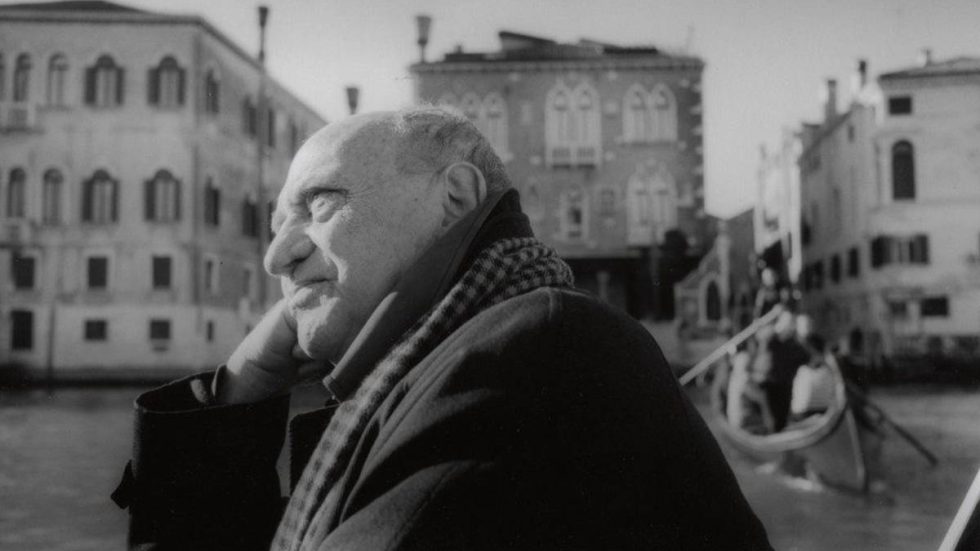 Arnaldo Pomodoro (foto di Carlo Orsi)