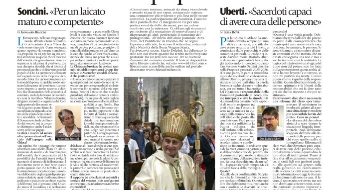 Edizione di domenica 14 settembre