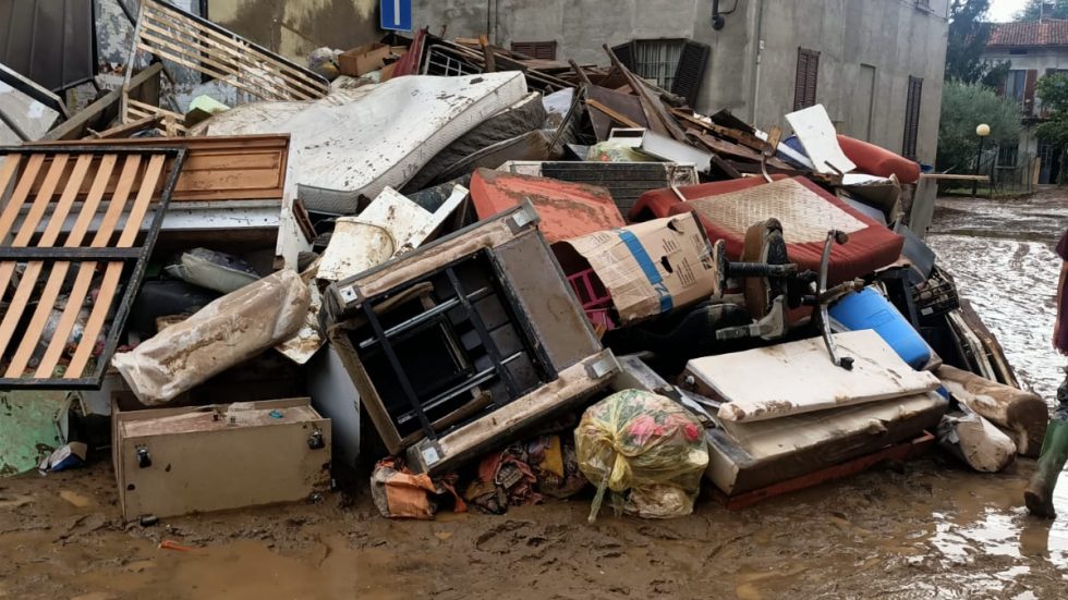 Caritas, intervento immediato dopo l’alluvione