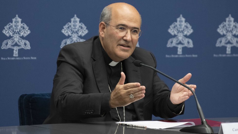 Il cardinal José Tolentino de Mendonça, (Foto Siciliani - Gennari/SIR)