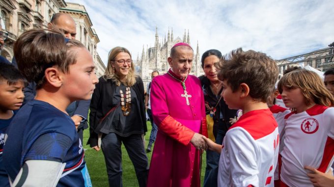 Delpini e gli sportivi, incontro all’Oratorio Sant’Antonio Maria Zaccaria